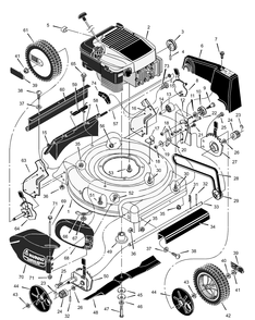 Part Location Diagram of 67260 Murray Door, Rear